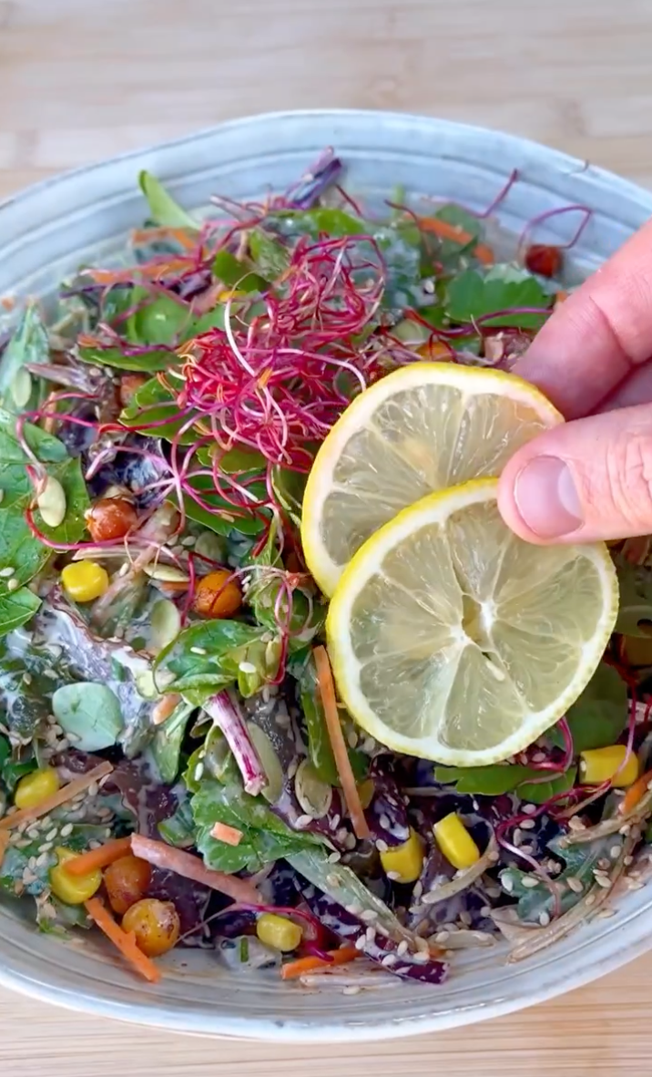 Salade composée Pois Chiche Veggie