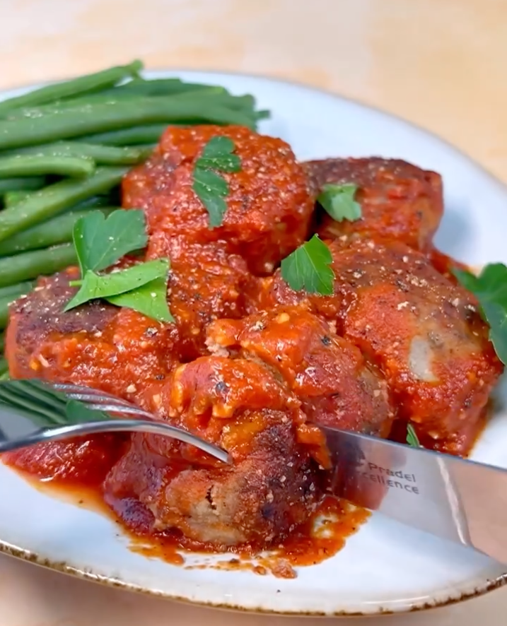 Boulettes de Viande Healthy, Sauce Tomate et Chili