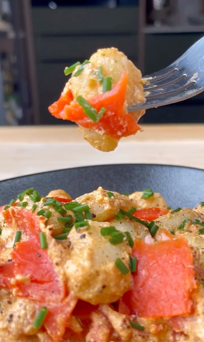 Gnocchi Saumon à la Crème