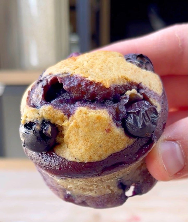 Muffins Myrtilles Healthy
