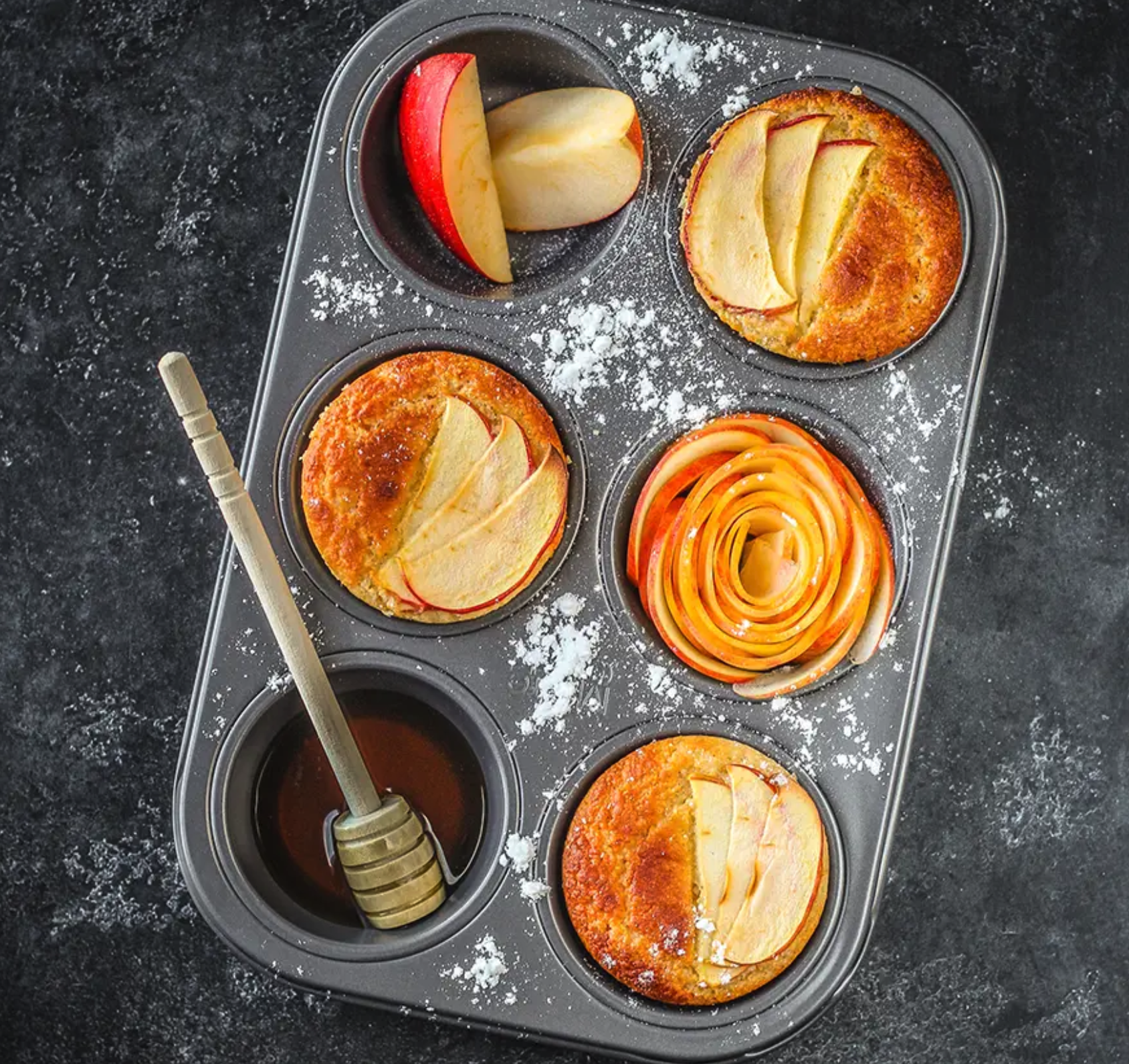 Muffins pomme cannelle