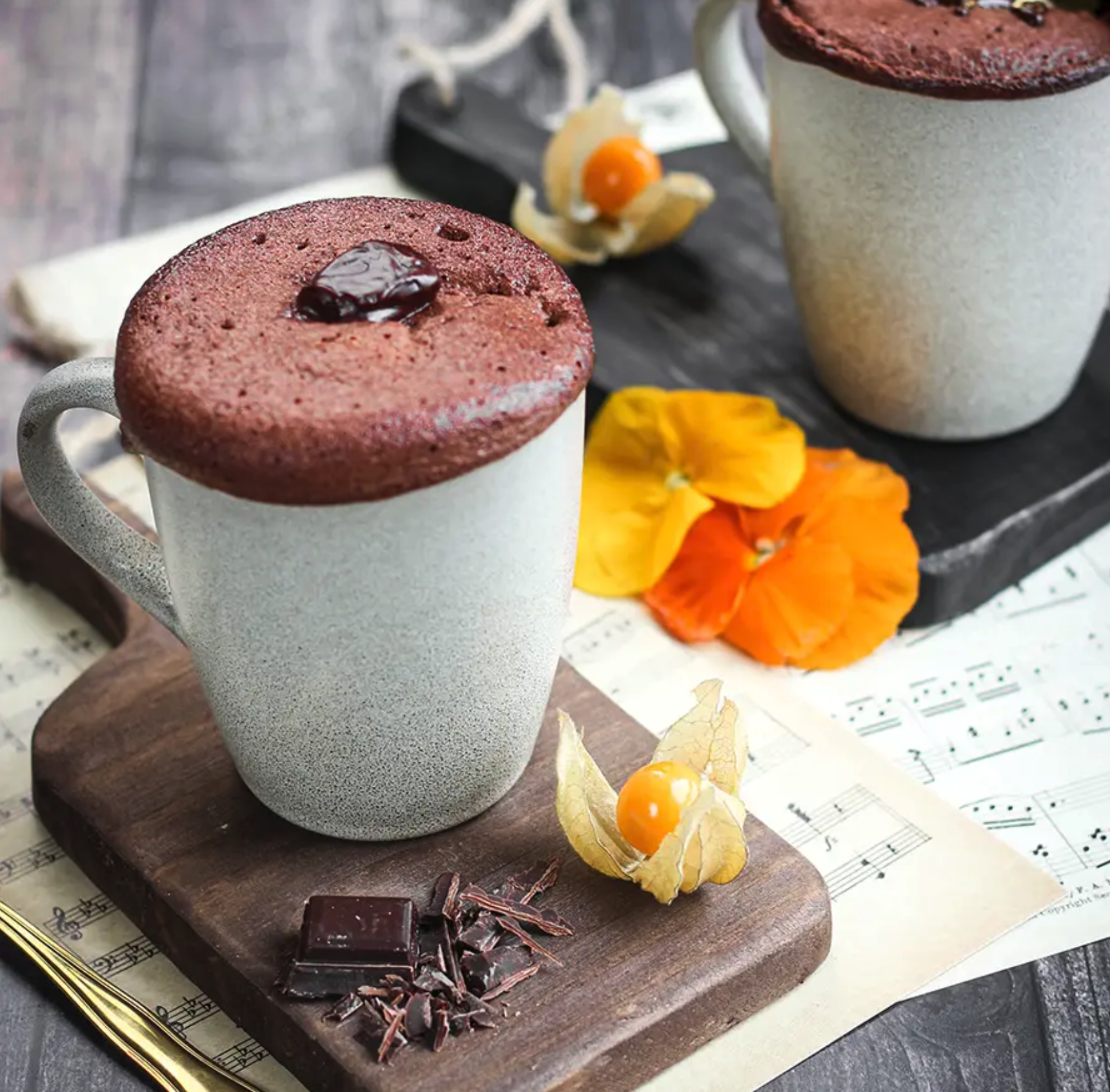 mug cake chocolat