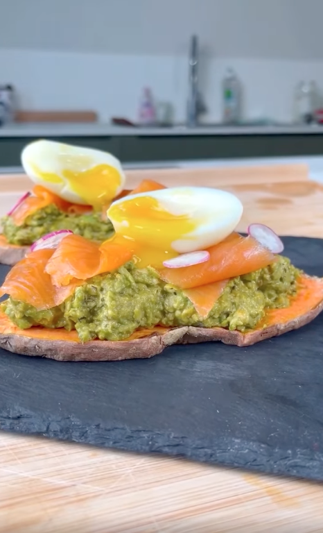 Toasts de patate douce