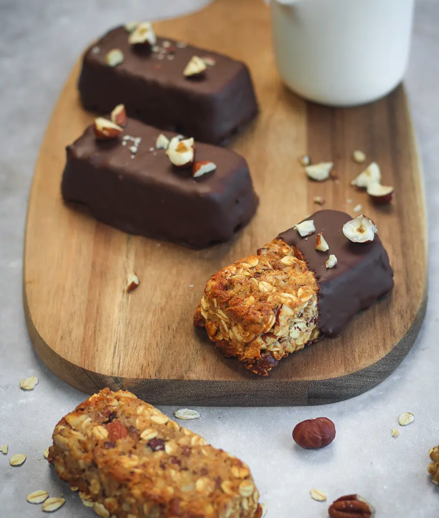 Barres énergétiques 4 noix et chocolat