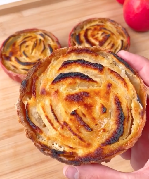 Tartelette normande facile rapide et allégée