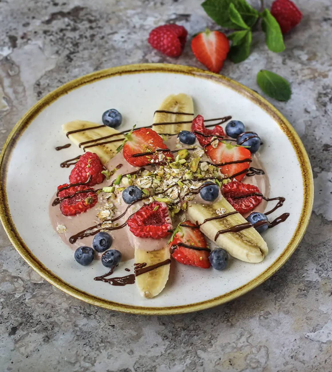 Banana Split au chocolat