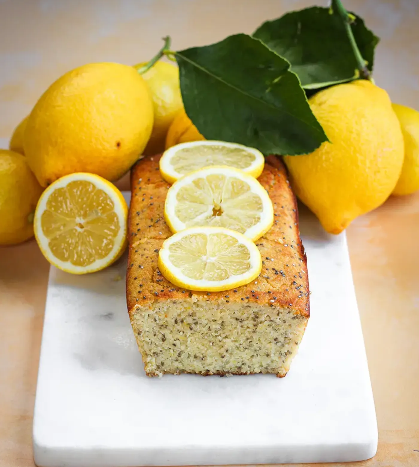Cake au citron et graines de chia