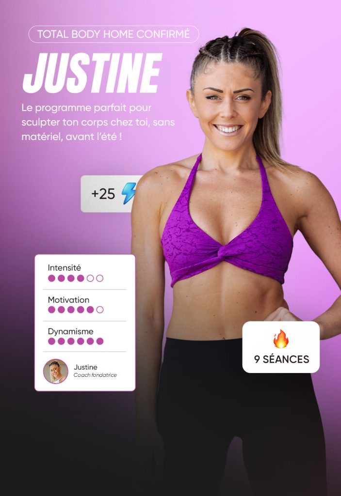 Total Body Home Confirmé - Coach Justine - Grity