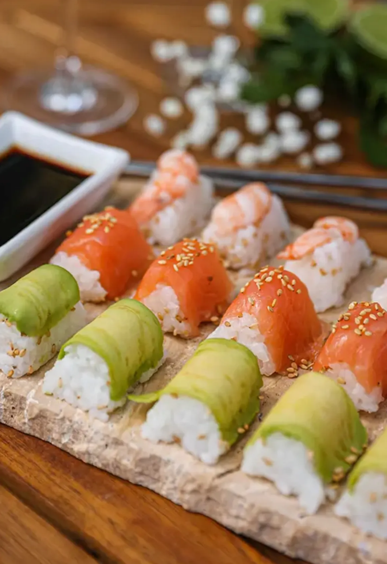 Sushis cubes