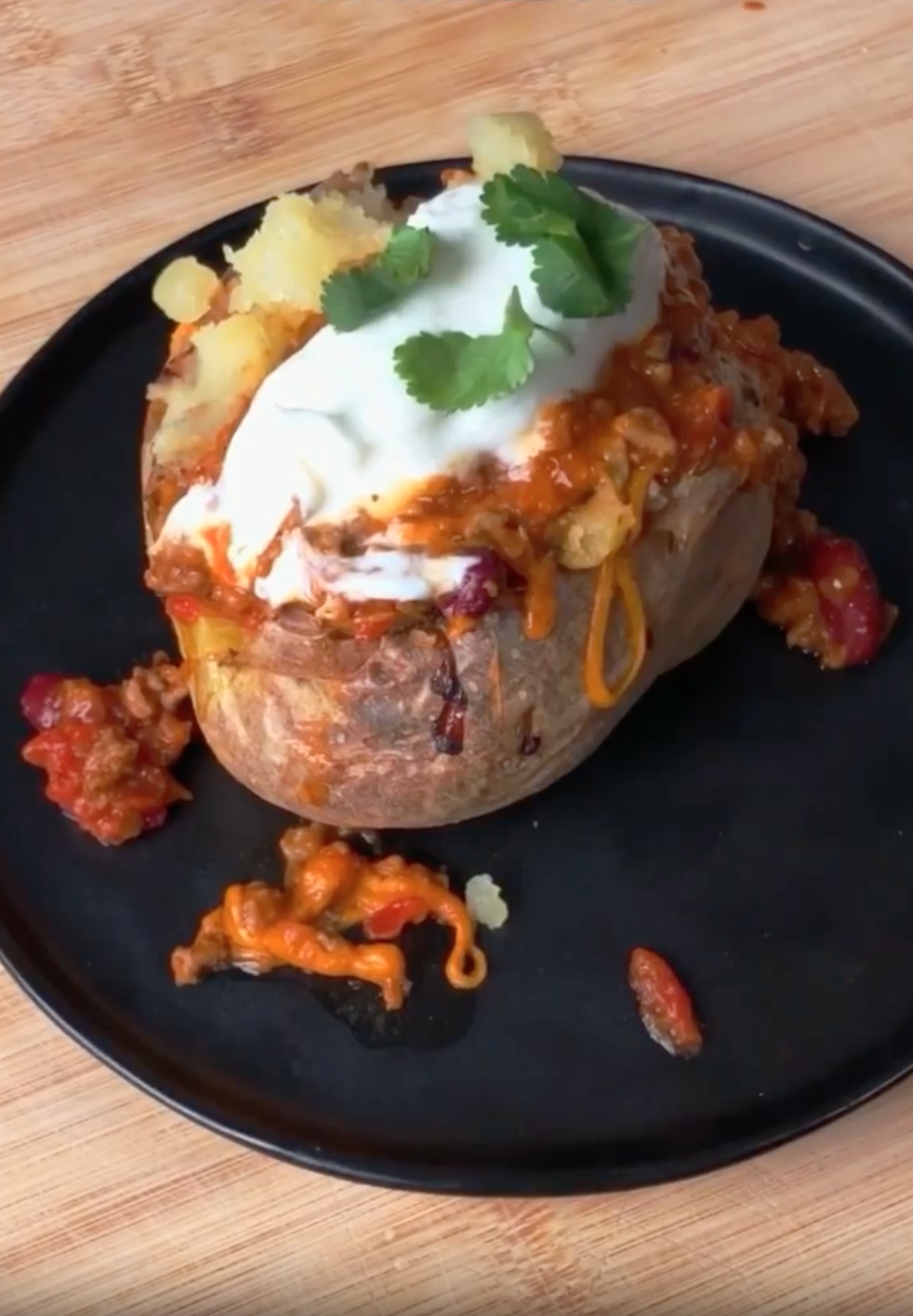 Pomme de terre Cowboy viande hachée