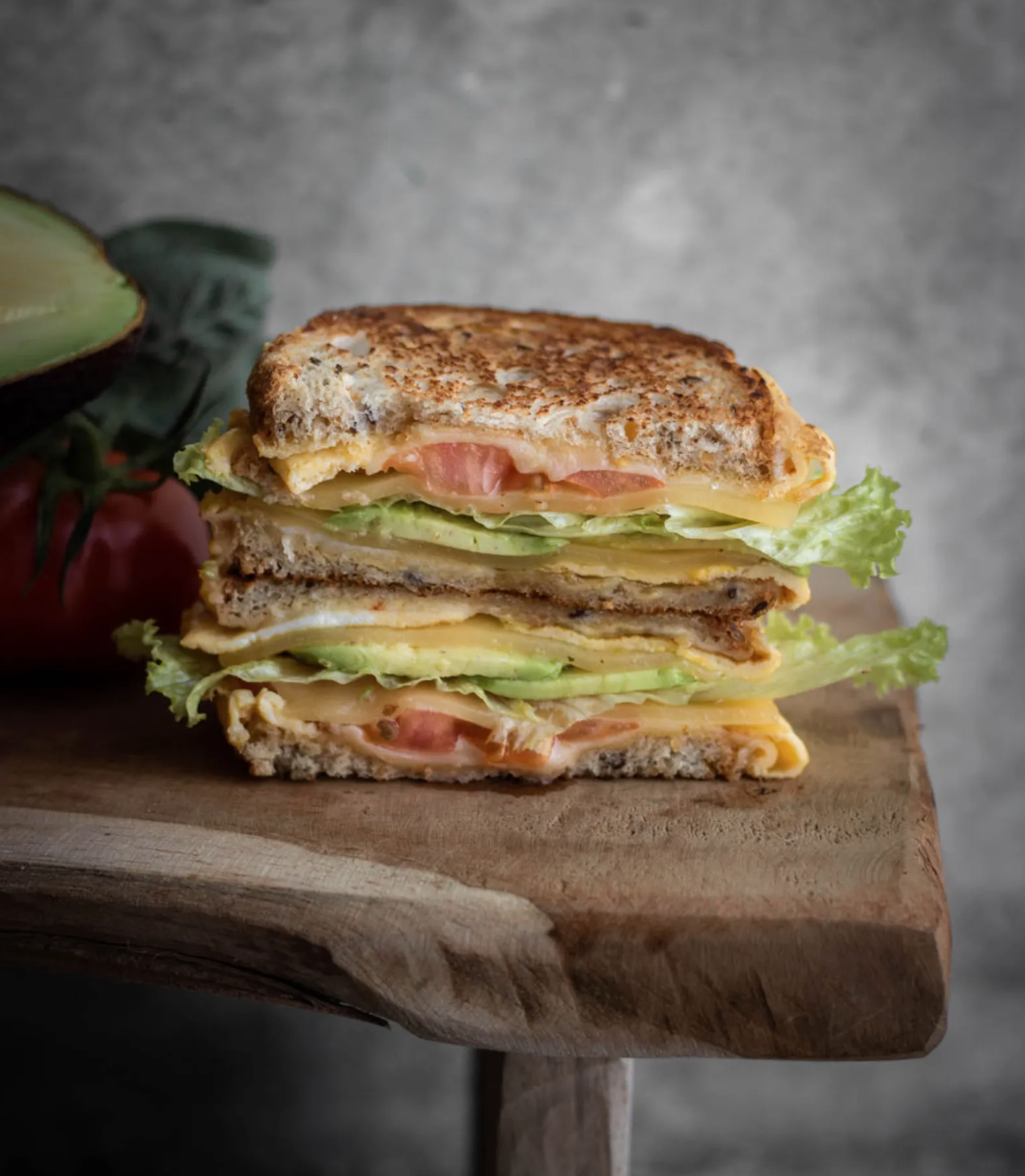 Sandwich Omelette végétarien