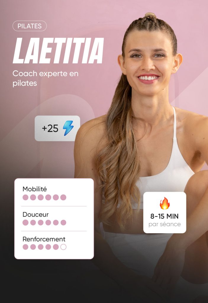 Programme Pilates - Coach Laetitia - Grity